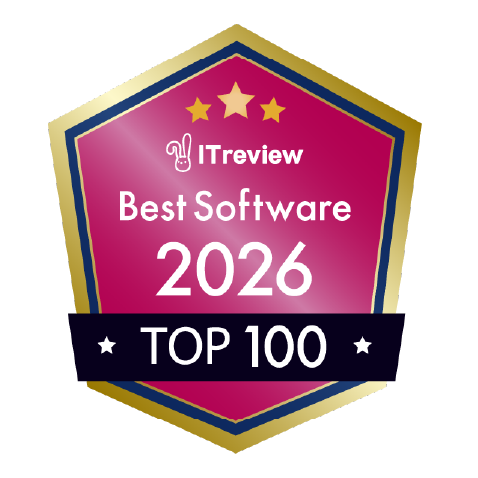 ITreview Best Software in Japan 2026、TOP100受賞