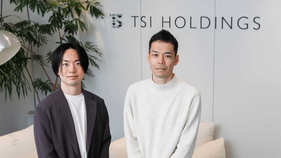 株式会社TSI nプラットフォーム本部 デジタルマーケティング部 データマネジメント課 課長 n竹山 健司氏 株式会社TSI nプラットフォーム本部 デジタルマーケティング部 データマネジメント課 n片岡 賢太氏