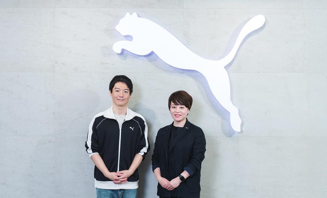 プーマ ジャパン株式会社 nEコマース本部長 田伏 菜穂子氏 nEコマース本部 マネージャー 小牧 正幸氏